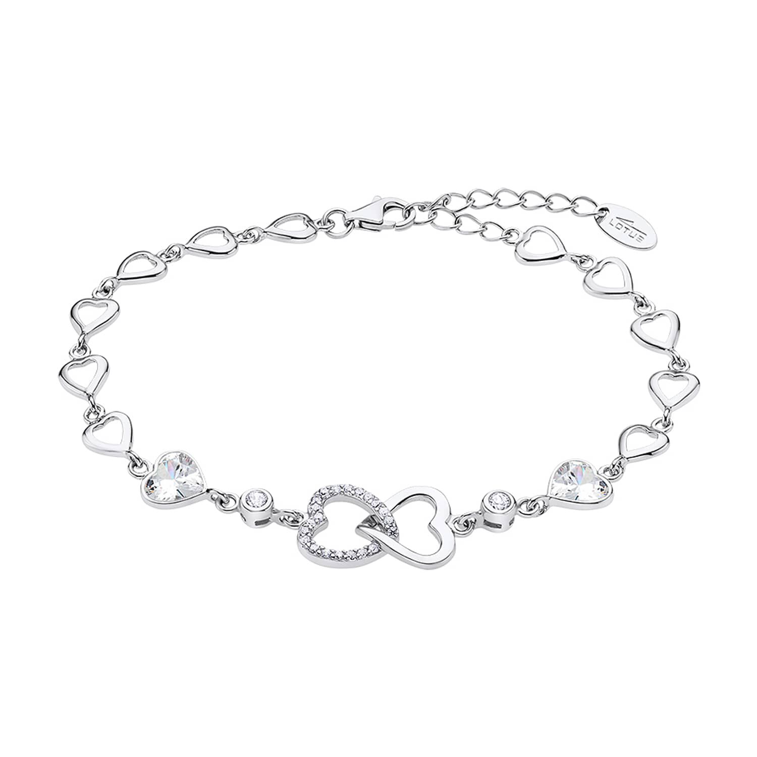 Pulsera Lp3093-2/1 Lotus Silver Mujer Trendy image number 1.0