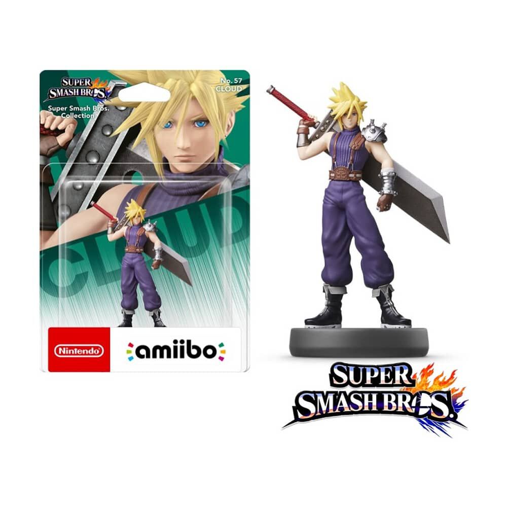 Amiibo Cloud Super Smash Bros Nintendo image number 0.0