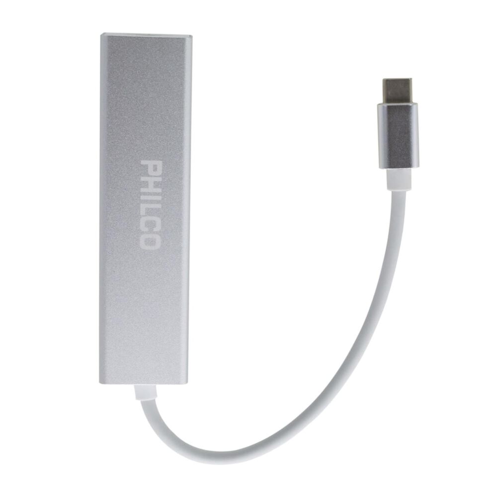 Adaptador Hub Usb C A Usb Y Rj45 Otg B42180 image number 1.0
