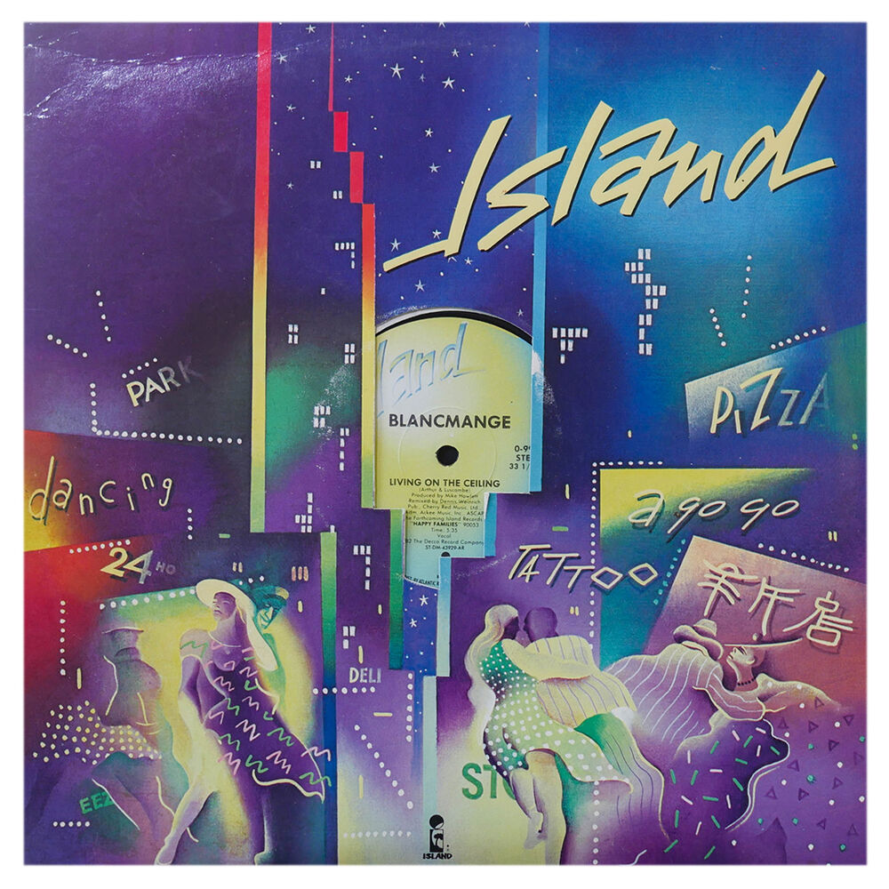 Blancmange - Living On The Ceiling | 12" Maxi Single Usado image number 0.0