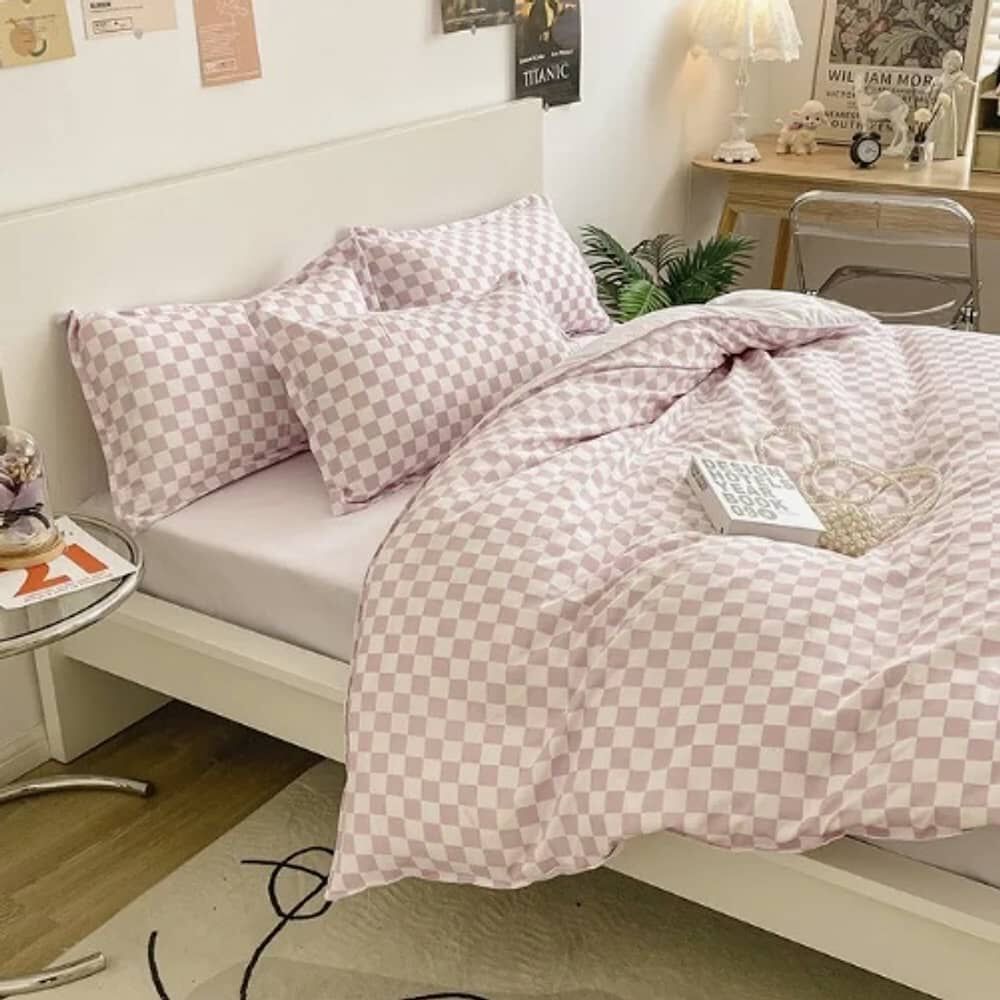 Juego Funda De Plum&oacute;n + Sabana 200 Hilos King image number 0.0