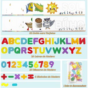 Juguete Tarjetas Didacticas Con Letras Educativas 2 En 1