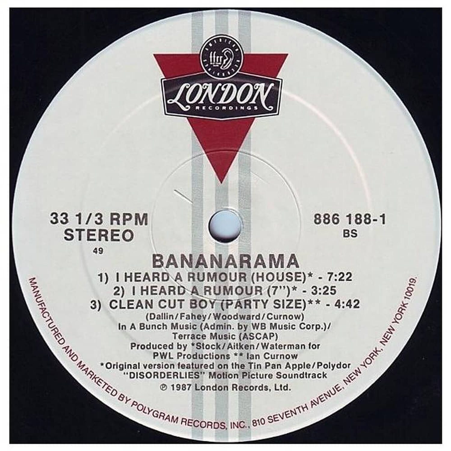 Bananarama - I Heard A Rumour | 12" Maxi Single Usado image number 3.0