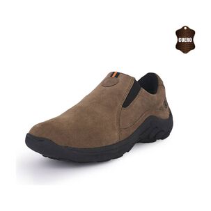 Zapato De Cuero Casual Aeranthes Tostado London Adixt