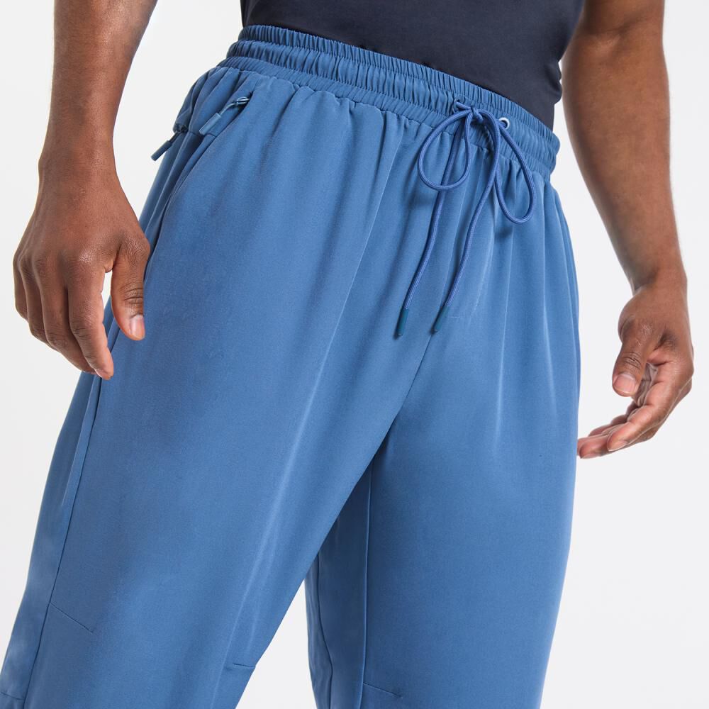 Pantalón De Buzo Deportivo Tiro Medio Regular Hombre Wetland image number 4.0