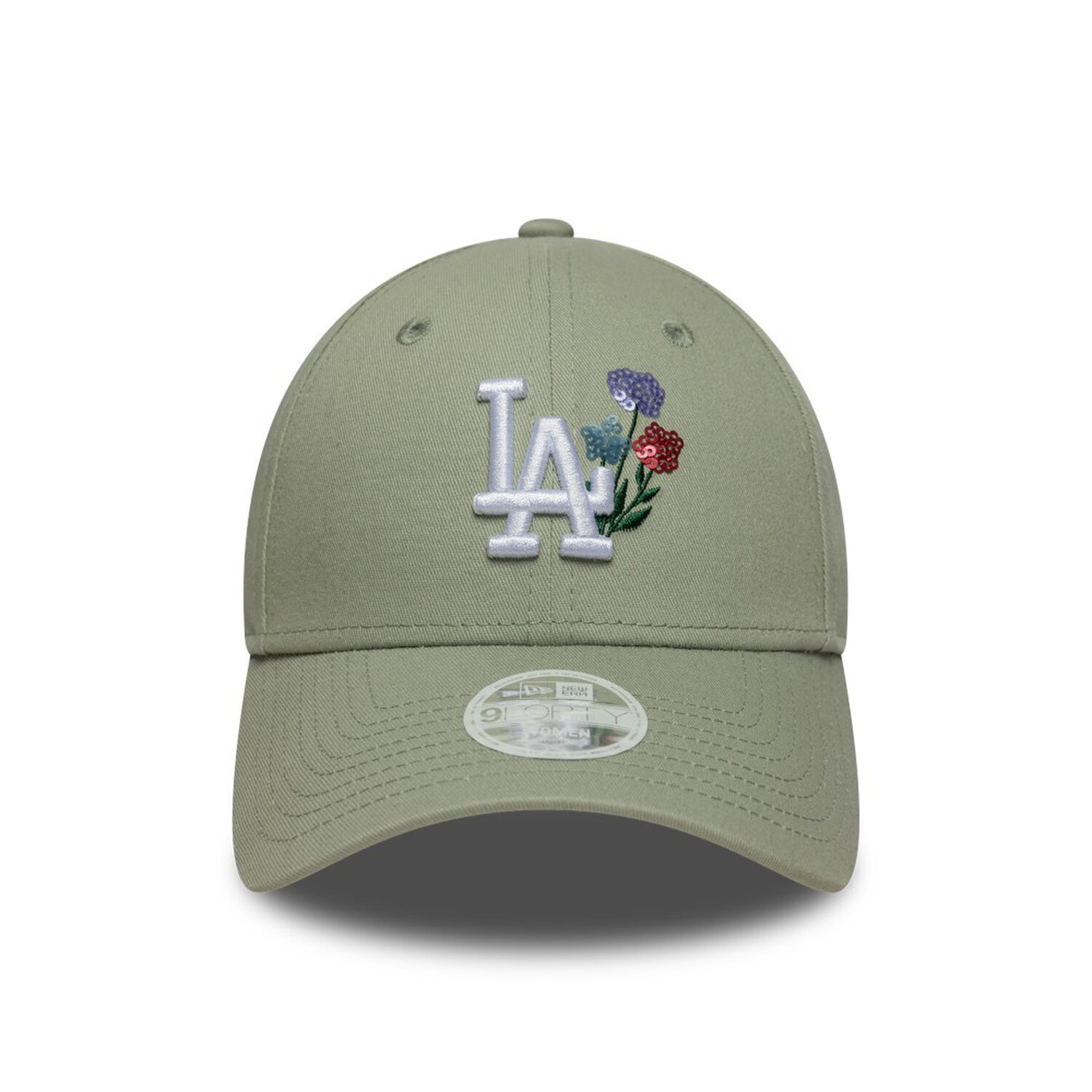 Gorra 9forty Mlb Los Angeles Dodgers Floral Icon Verde image number 2.0