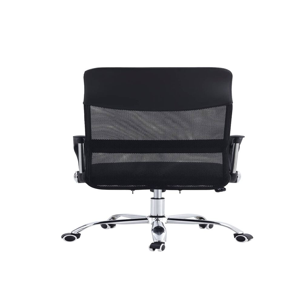 Silla De Oficina Ejecutiva Londres Ergonomica Color Negro Bm-526 Arthome image number 4.0
