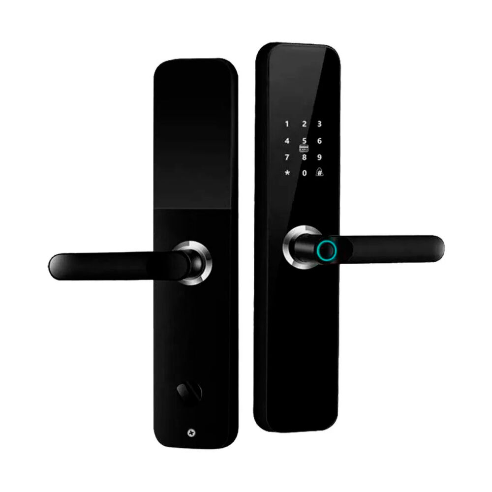 Cerradura Digital Con Huella, Código Y Llave Seguridad Smart image number 0.0