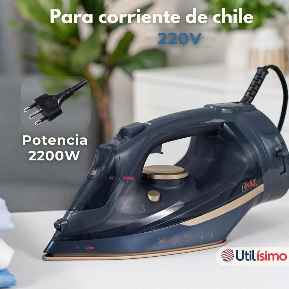 Plancha De Vapor Inalámbrica Oster 2 En 1 Con Suela De Cerámica Gcstcc5000 image number 9.0