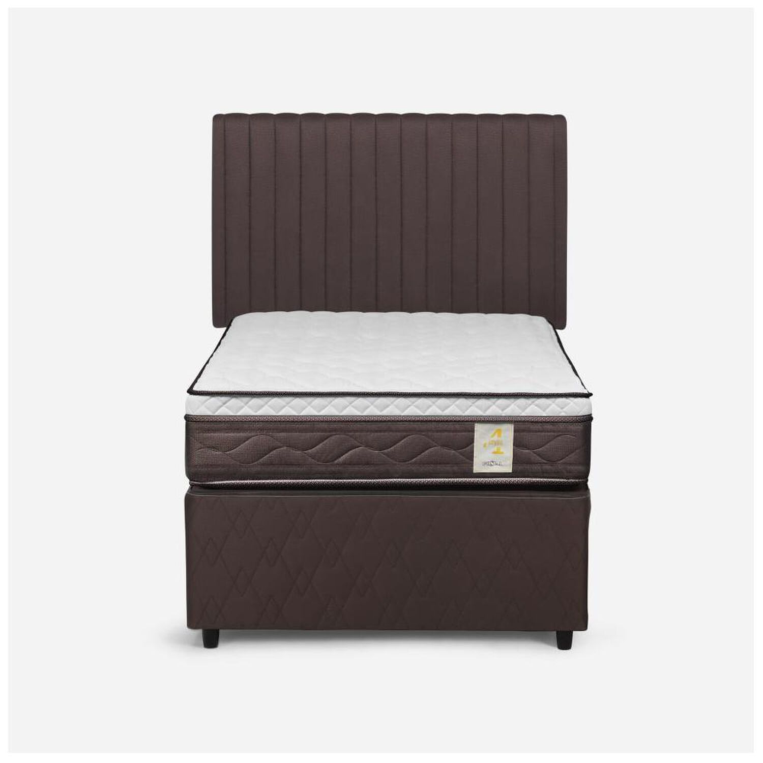 Cama Nido Rosen New Style 4 Plus / 1.5 Plazas / Base Normal + Respaldo image number 0.0
