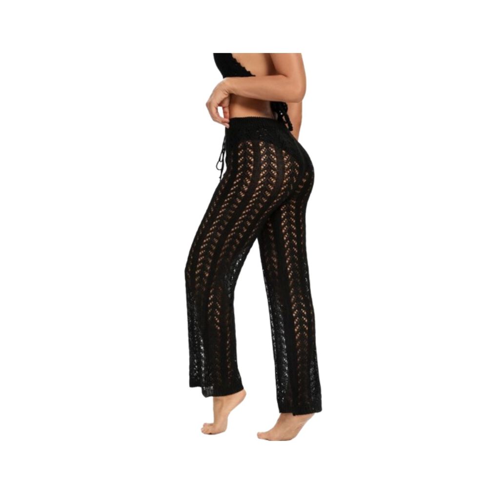 Pantalon Playero Tejido Cordon Delantero Pareo image number 3.0