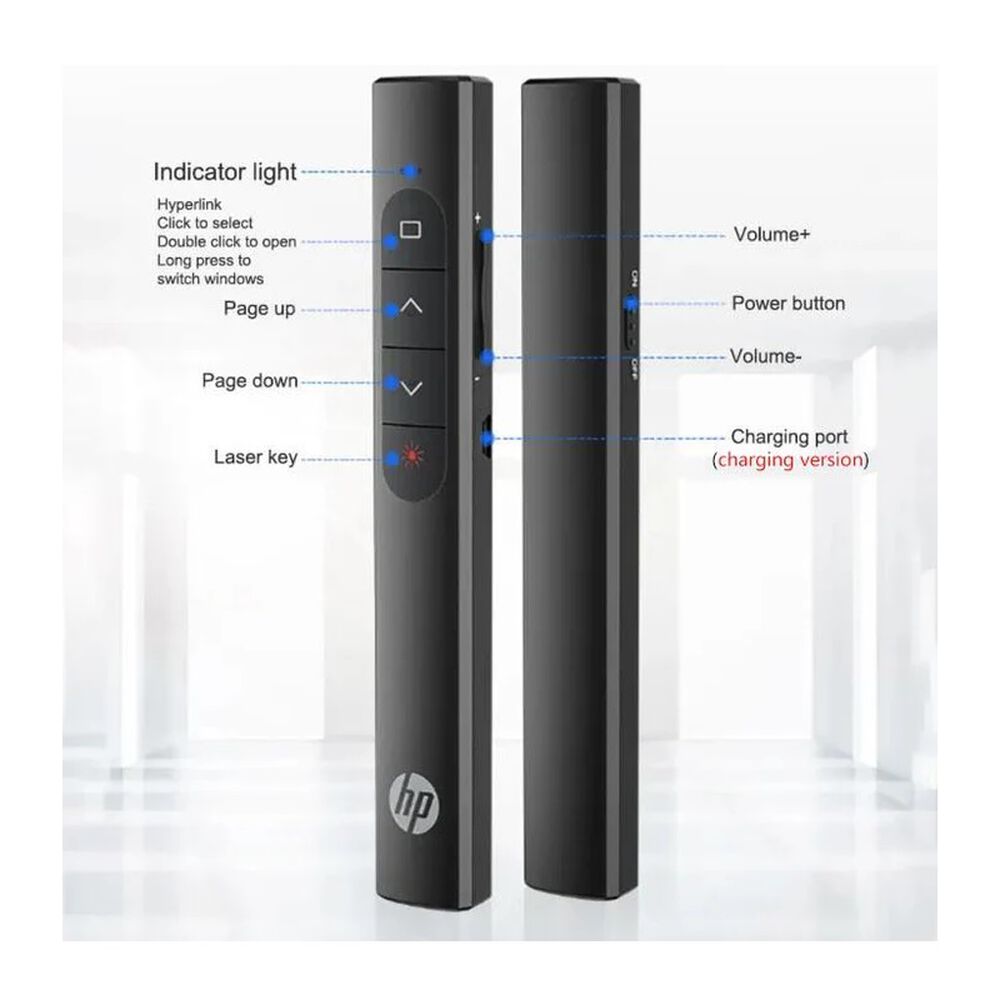 Presentador Puntero Laser Diapositivas Power Point Ppt Hp image number 1.0