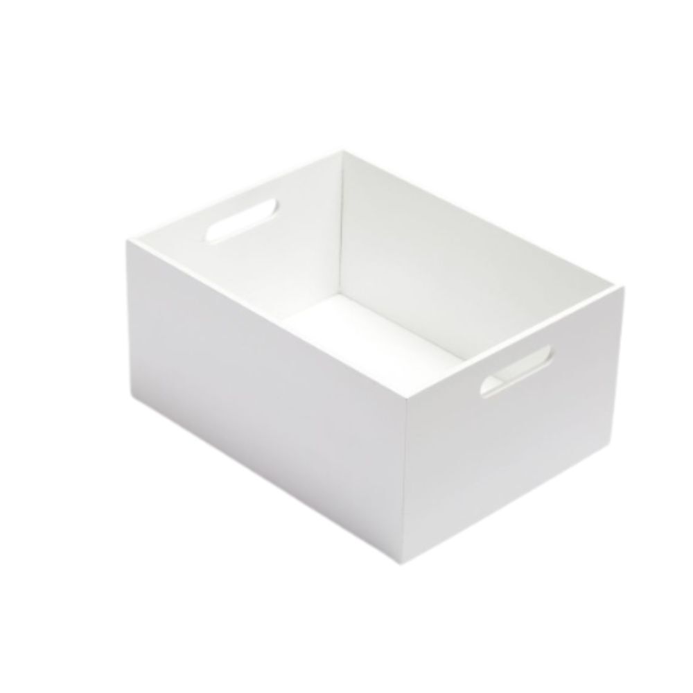 Caja Bambu Hbt Blanco Tamaño L 38x29x18 Cm image number 1.0