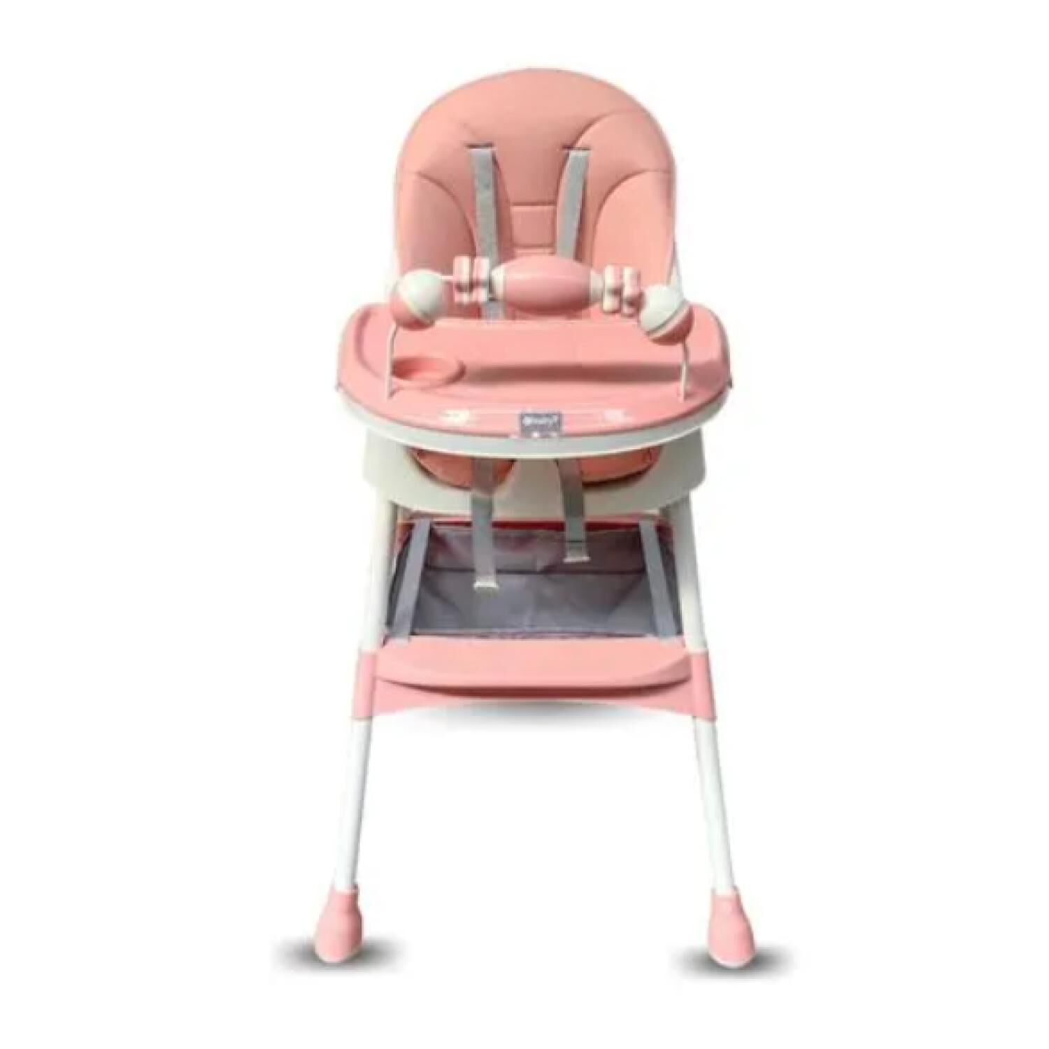 Silla De Comer Para Bebes Ajustable Rosado Infantil image number 0.0
