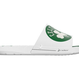 Sandalia Hombre Blanco/verde Celtics Rush Nba Rider