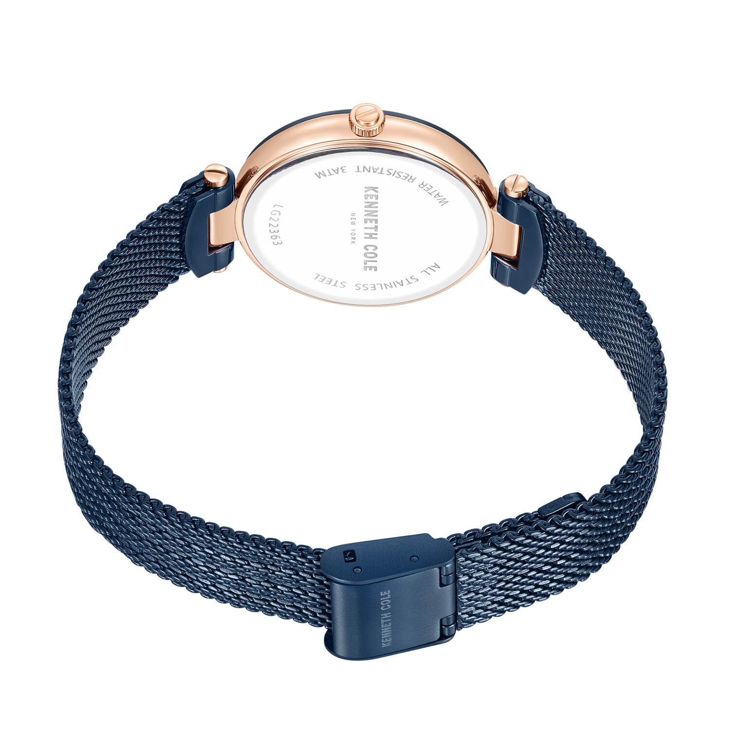 Reloj Kenneth Cole Kcwlg2236302 Azul Mujer image number 1.0