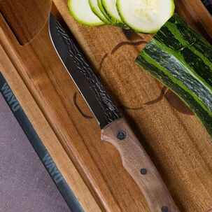 Cuchillo Utiliy Con Funda Rustic Colecction Wayu