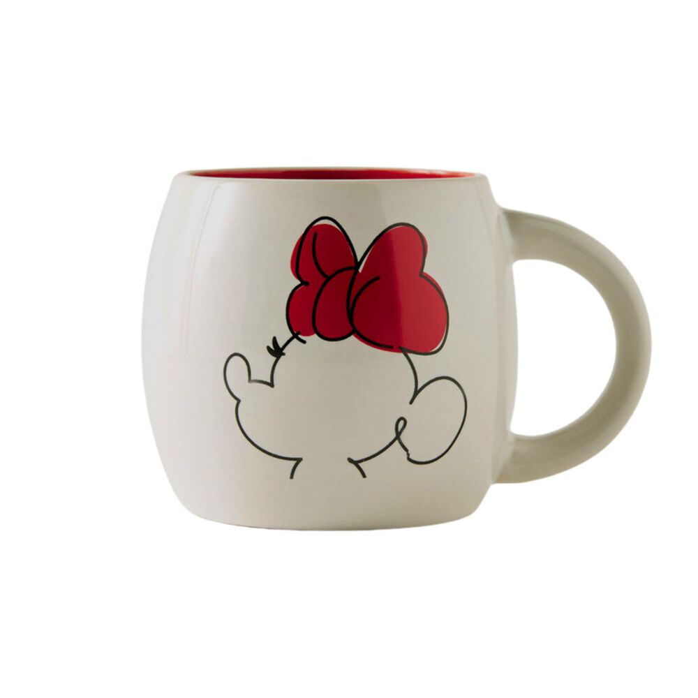 Tazon Redondo De 380ml Silueta Dibujo Animado Menaje Cocina image number 1.0