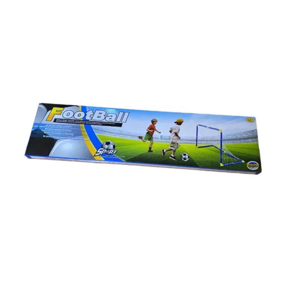 Juguete Arco De Futbol Armable Con Red Y Balon Infantil image number 2.0