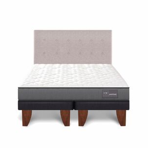 Cama Europea Cic Anatomic / 2 Plazas / Base Dividida + Respaldo