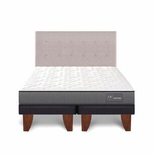 Cama Europea Cic Anatomic / 2 Plazas / Base Dividida + Respaldo