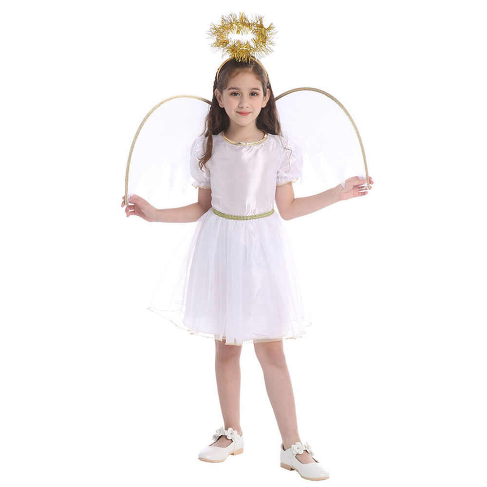 Disfraz Angel Infantil Para Niñas image number 4.0