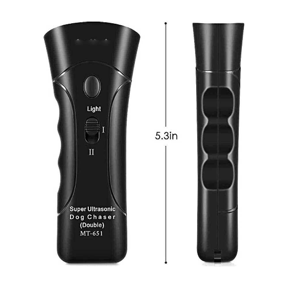 Espanta Perros Doble Bocina Potente De Entrenamiento Repelente Adiestrador Antiladridos Luz Led image number 1.0