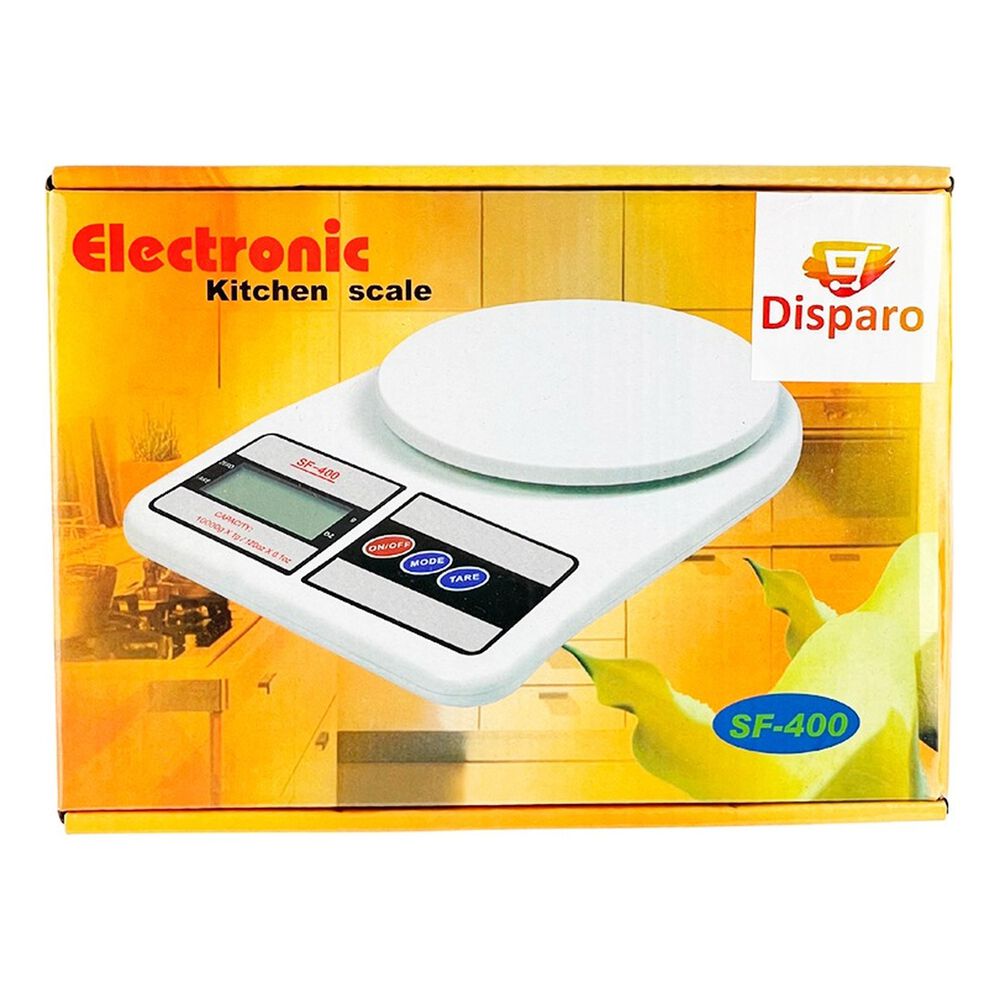 Balanza Cocina Digital 10 Kg Precisión Electrónica Blanca image number 6.0