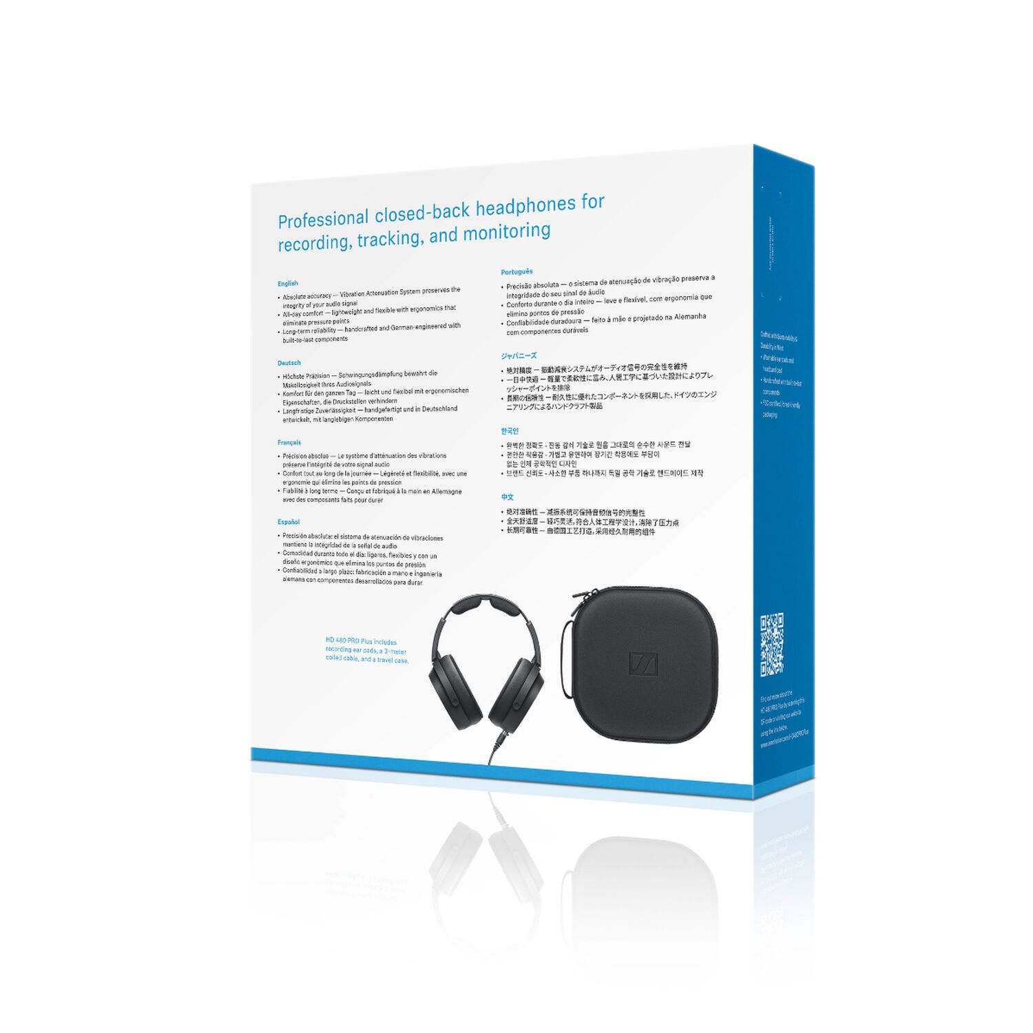 Aud&iacute;fonos Monitoreo Cerrados Sennheiser Hd 480 Pro Plus image number 15.0