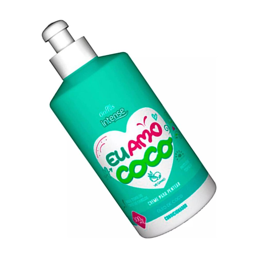 Crema Para Peinar Eu Amo Coco 300ml Griffus image number 2.0
