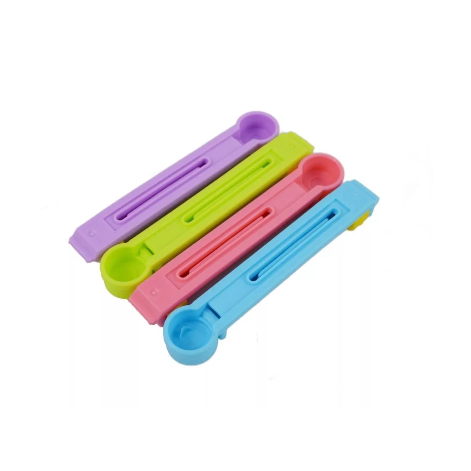 Clips Para Bolsas Sellado F&aacute;cil Alimento Conservaci&oacute;n Cocina image number 1.0
