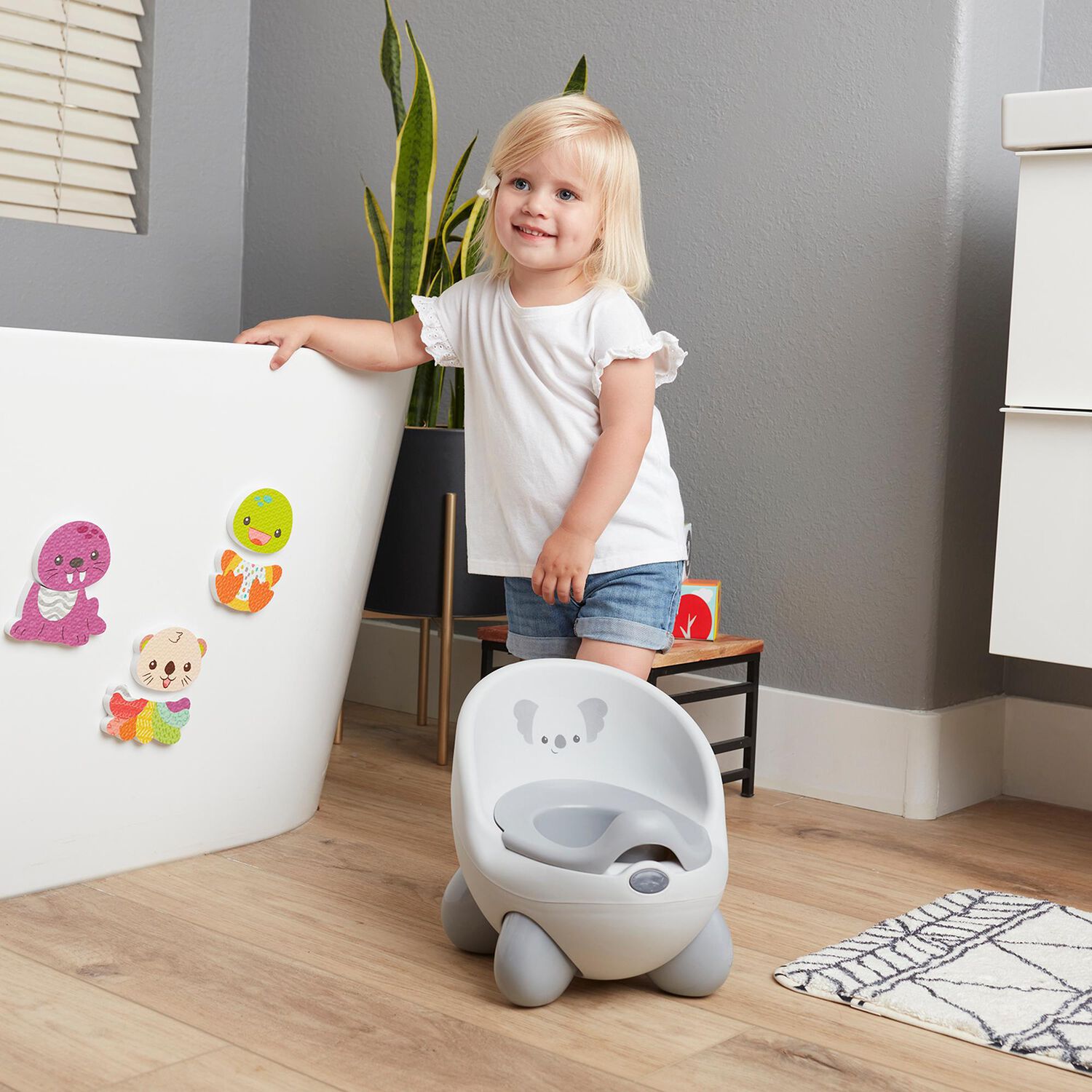 Pelela De Entrenamiento Port&aacute;til Para Ni&ntilde;os Potty Pals Koala image number 7.0