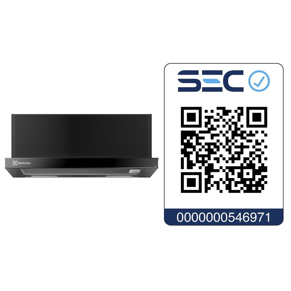 Campana Cocina Extractora Retr&aacute;ctil 60cm Luz Led De6ri Negra image number 9.0