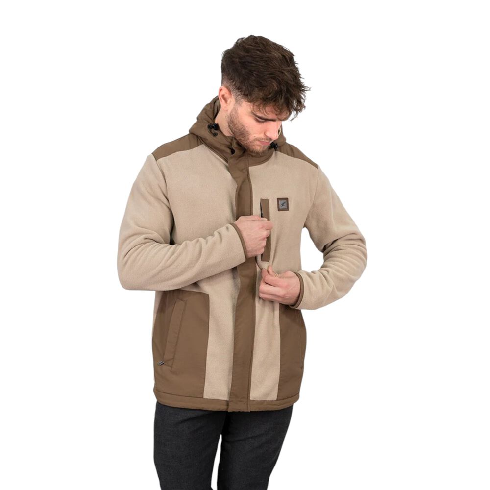 Chaqueta Polar Journey Taupe Hombre Falcone image number 2.0