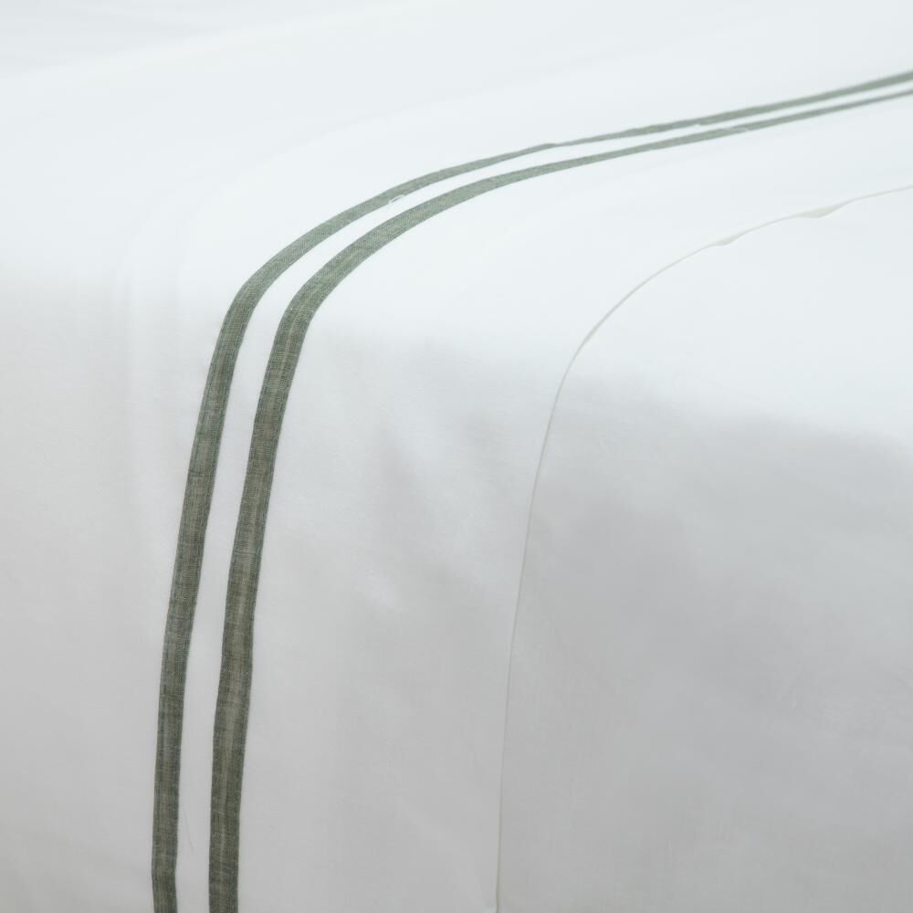 Juego De Sábanas Azhome Linos / 2 Plazas / 144 Hilos image number 2.0