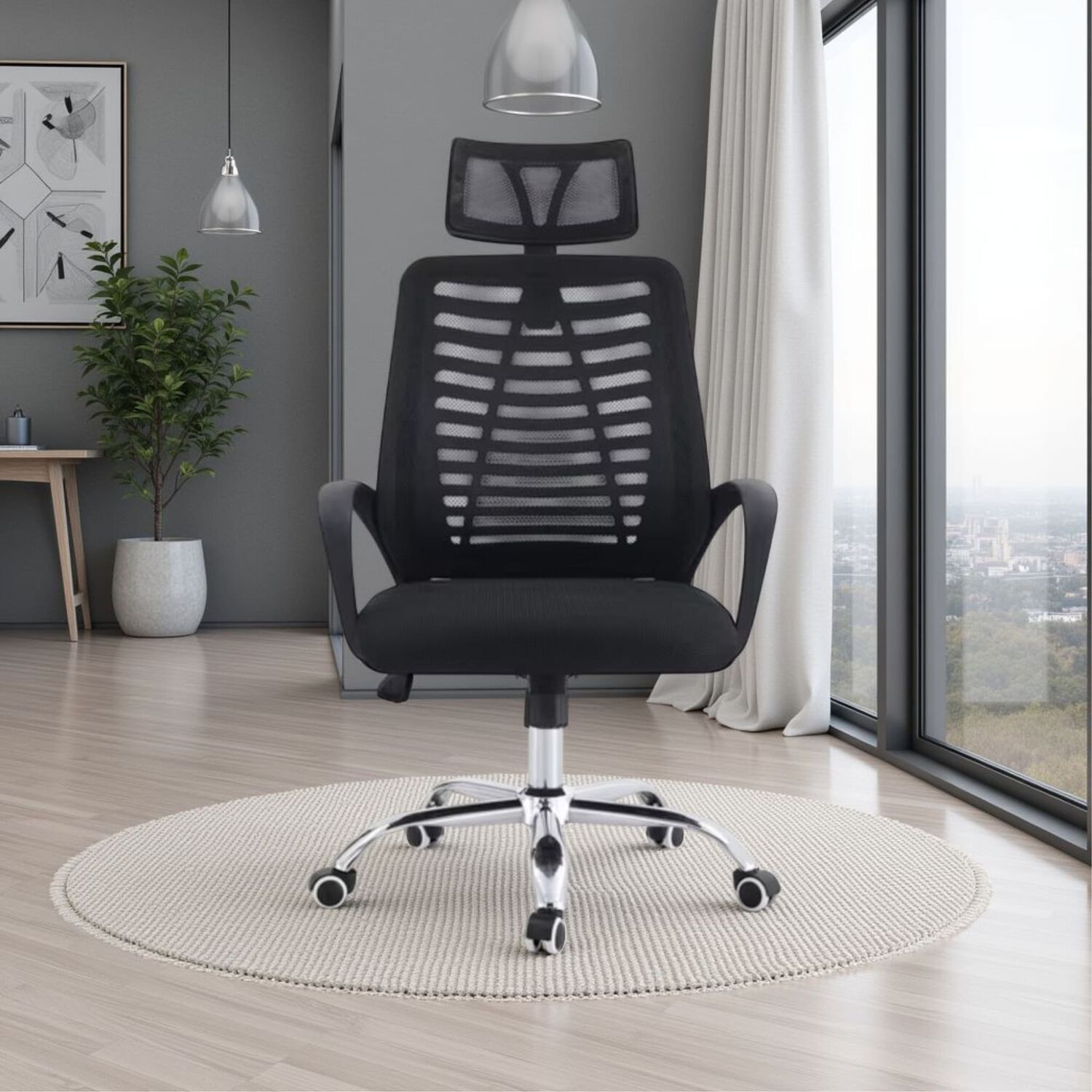 Silla Ejecutiva Ergon&oacute;mica Madrid - Dise&ntilde;o Moderno Y Confort Para Tu Oficina image number 6.0