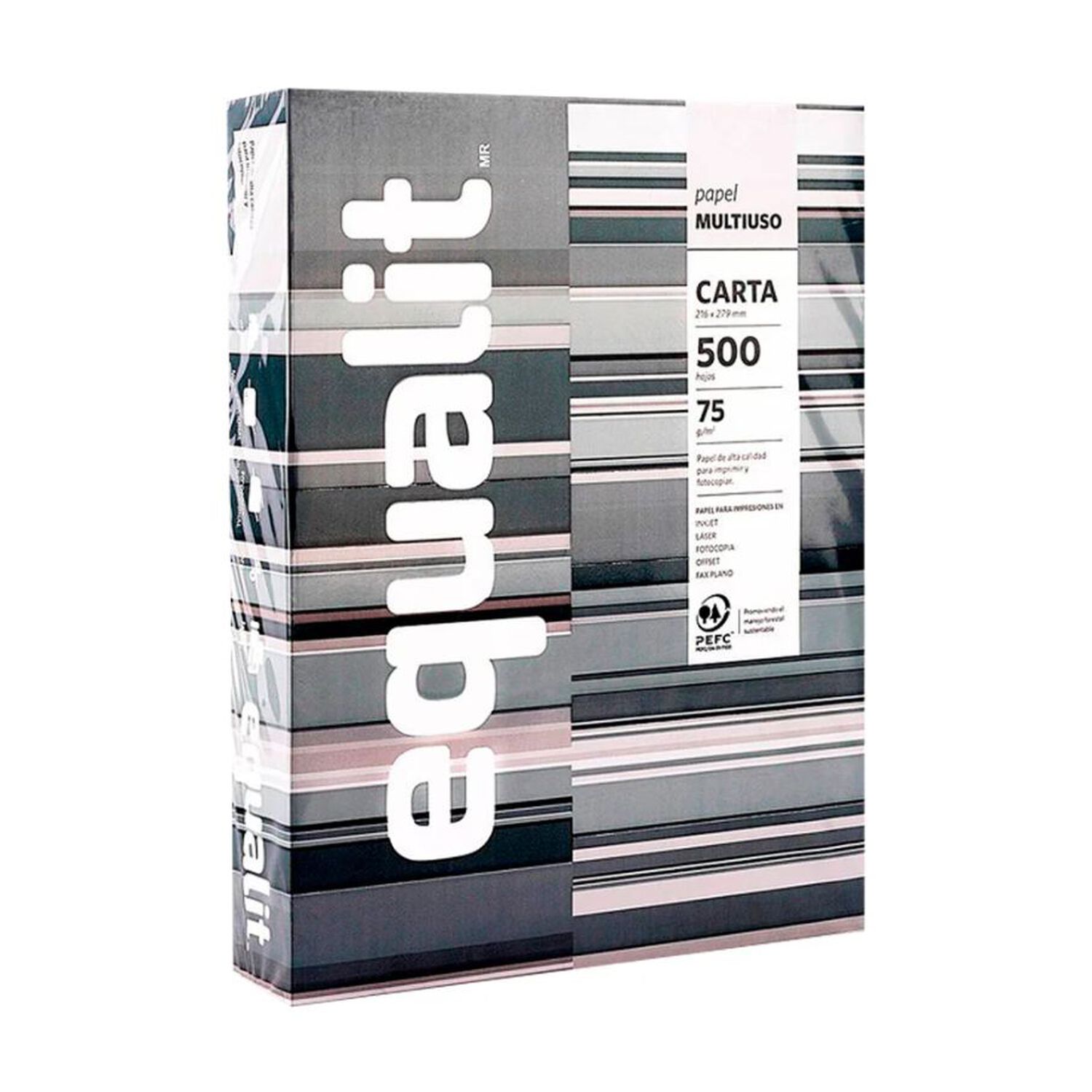 Resma Papel Fotocopia Carta 75gr. Equalit image number 1.0