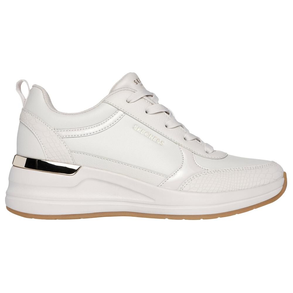 Zapatilla Urbana Mujer Skechers Billion 2 - Fine Shine Beige image number 1.0