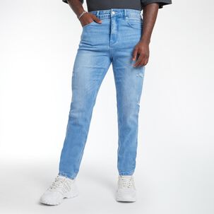 Jeans Regular Tiro Medio Skinny Hombre Rolly Go