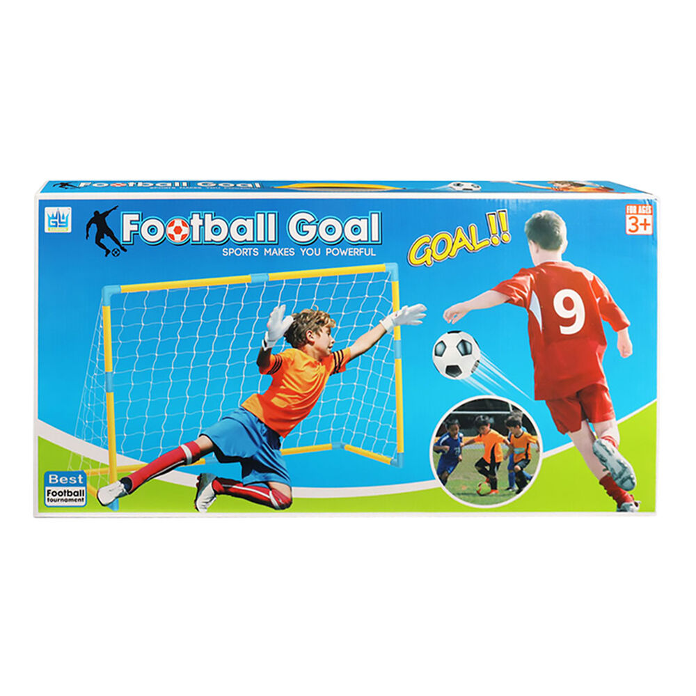 Arco Futbol Niños + Bombin + Balón Juguete Porteria Niños image number 3.0