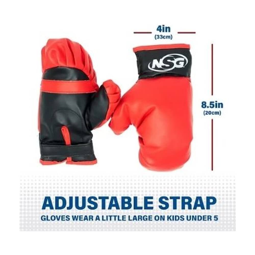 Set Boxeo Deportes, Rojo/negro Agregar A Favoritos image number 4.0