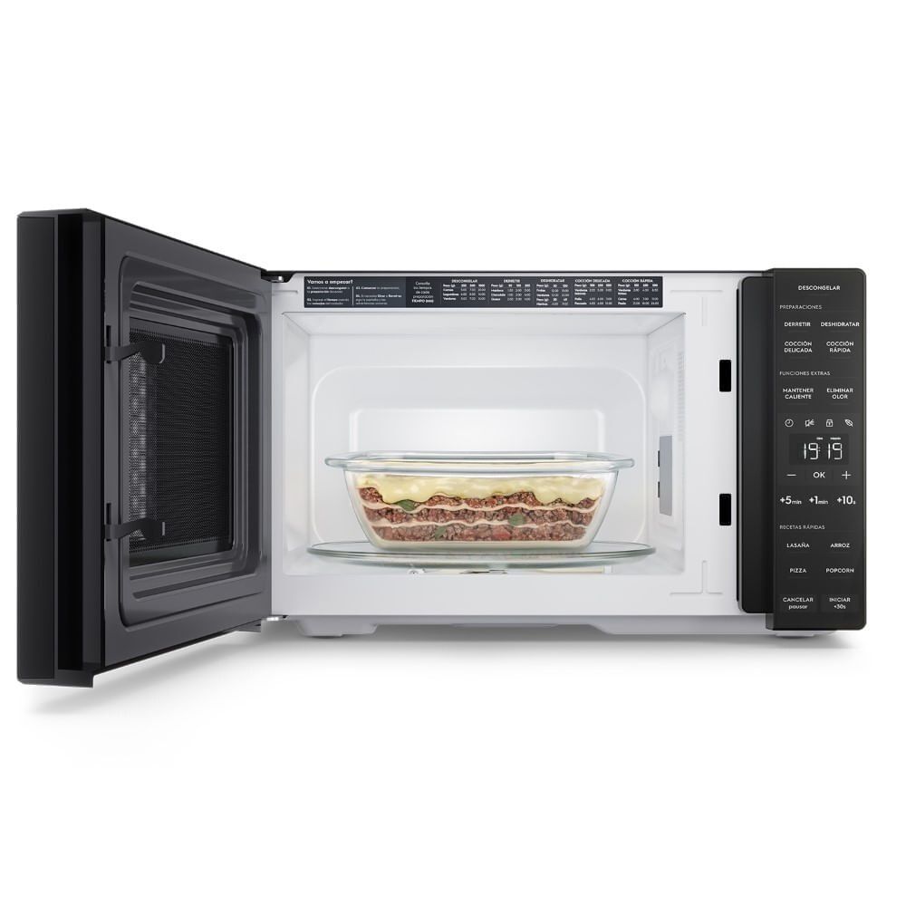 Microondas Electrolux 25 Litros Digital Me25n Negro image number 4.0