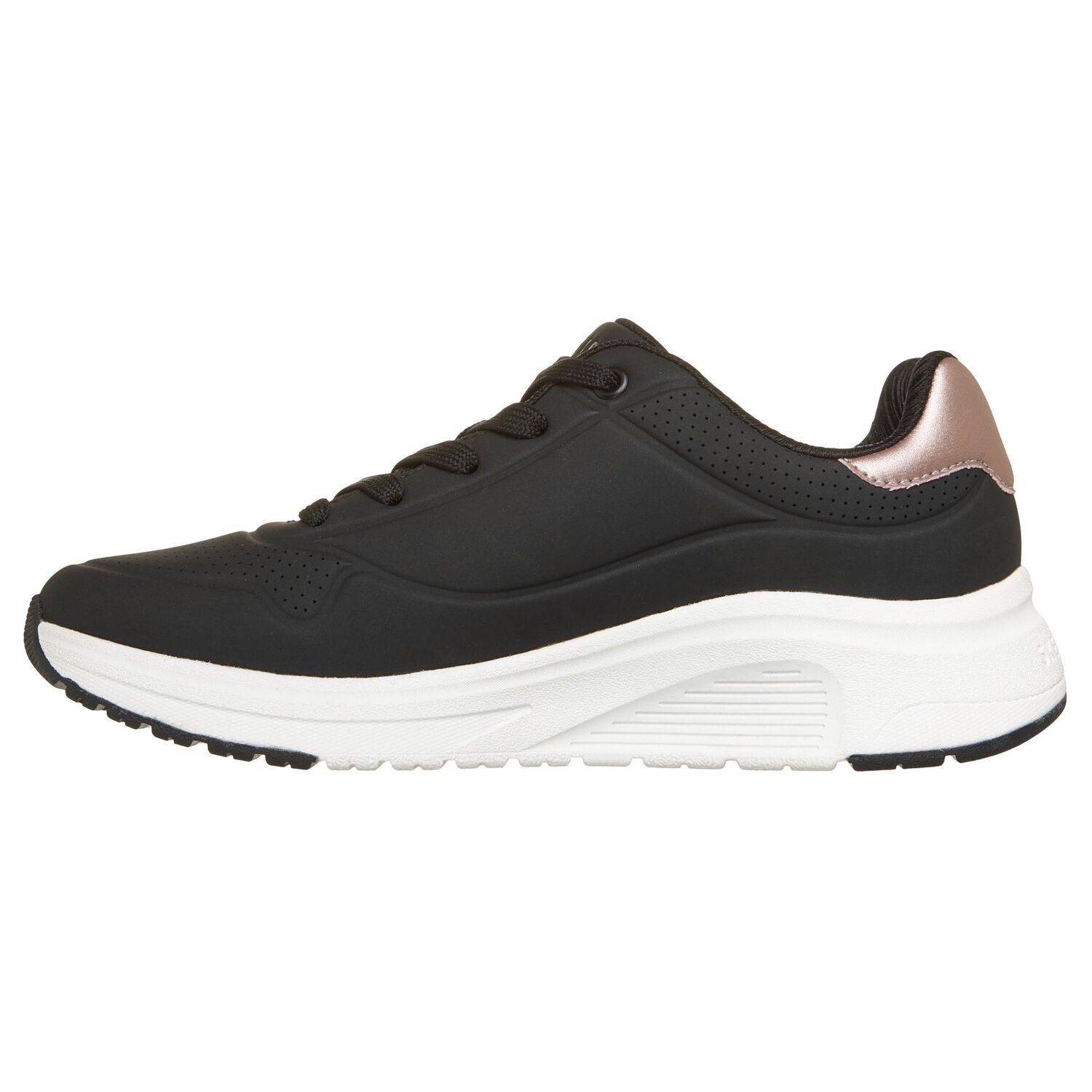 Zapatilla Urbana Mujer Skechers Uno Lite 2 Blk image number 5.0