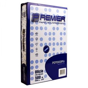 Resma Papel Fotocopia Oficio 75gr. Premier