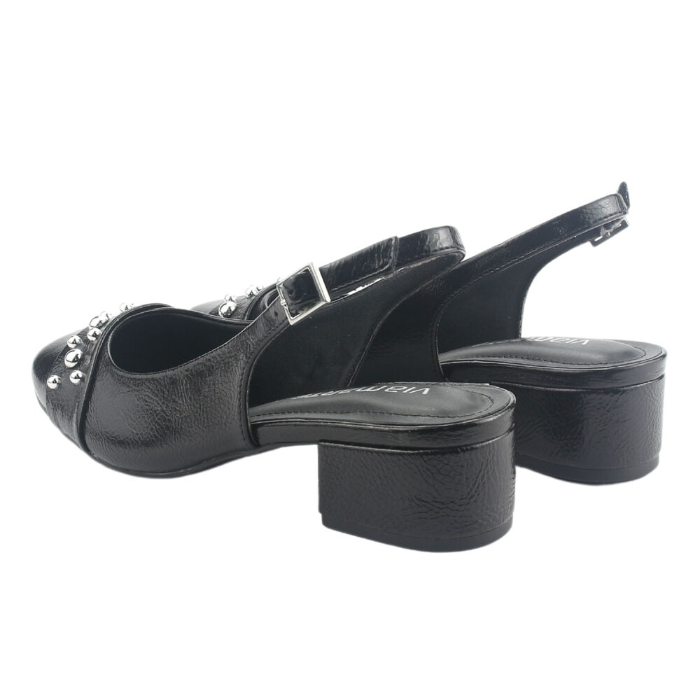 Zapato Via Marte Mujer 070-008-01 Negro Casual image number 5.0