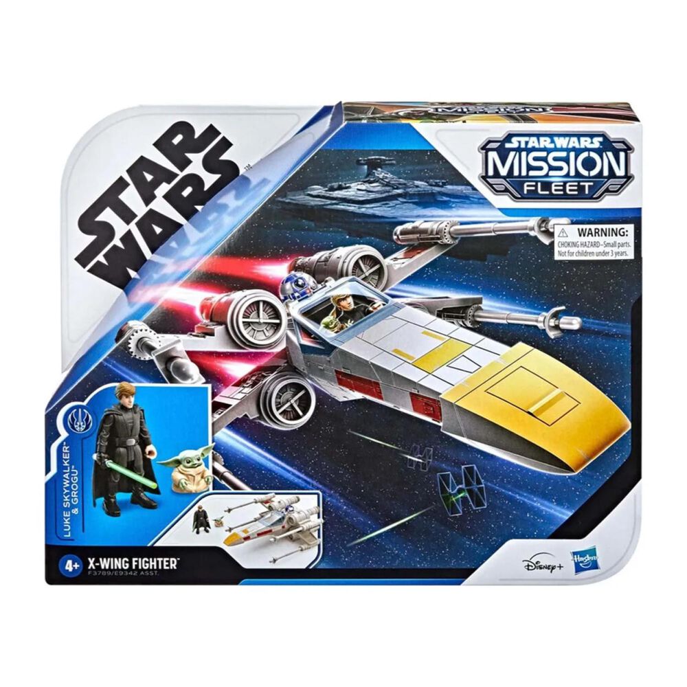 Juguete Figura Nave Star Wars Mission Fleet Luke Grogu image number 0.0