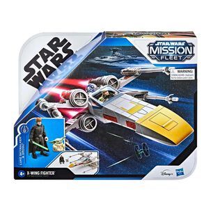 Juguete Figura Nave Star Wars Mission Fleet Luke Grogu