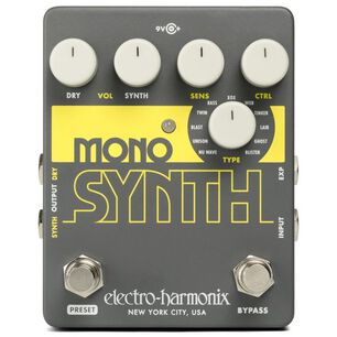 Pedal Sintetizador De Guitarra Mono Synth Electro Harmonix