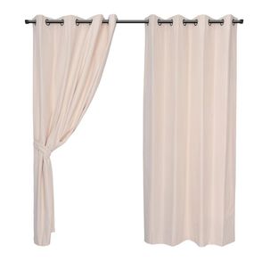 Set Cortinas Sunout Arg.140x220 Crudo
