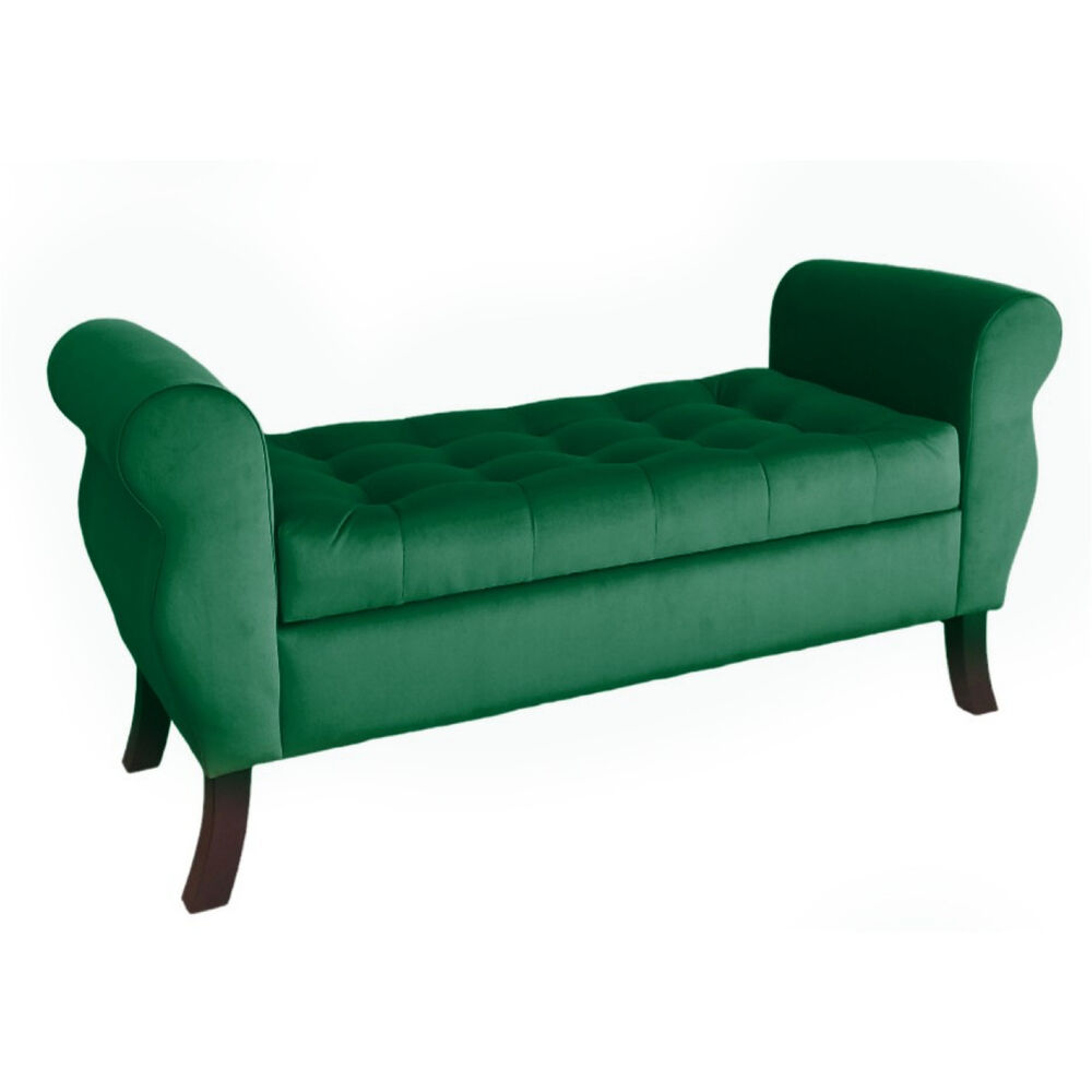 Banqueta Baul Diva Color Verde image number 2.0